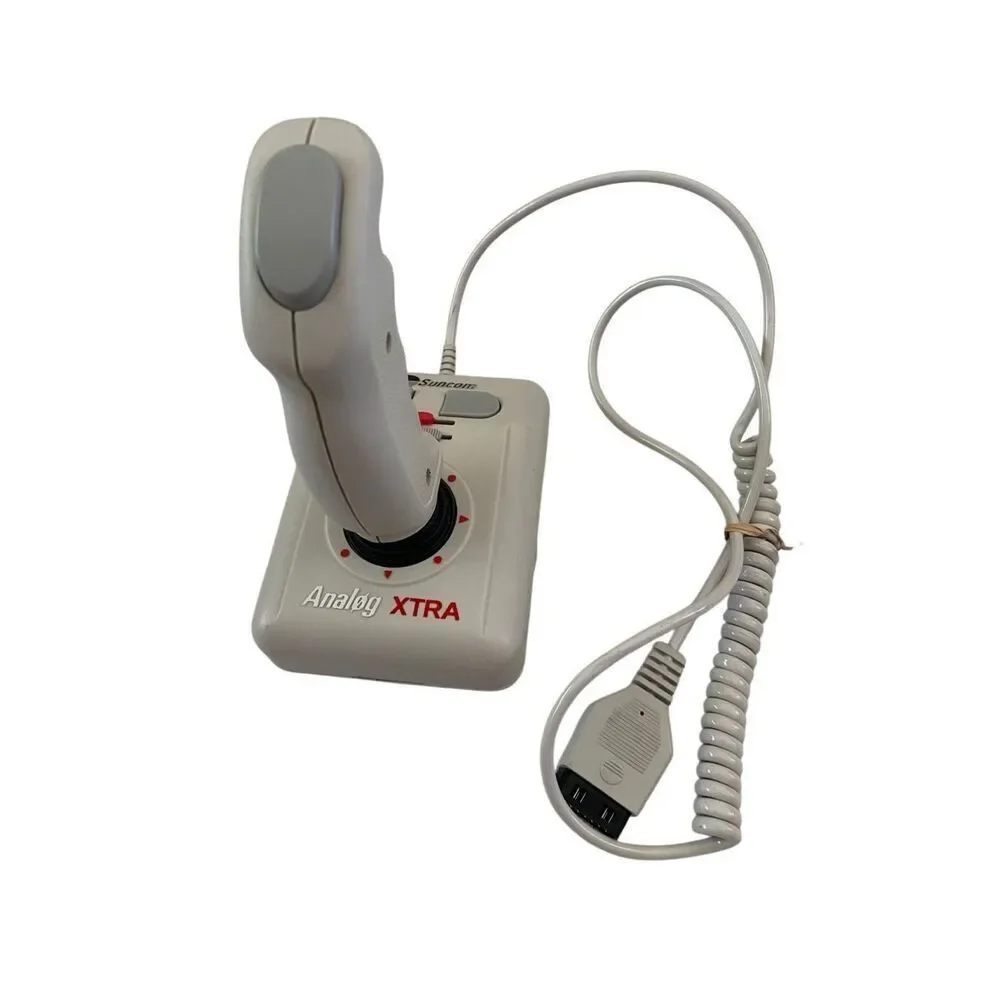 Vintage Suncom Analog Xtra Flight Simulation Joystick Model XTR011